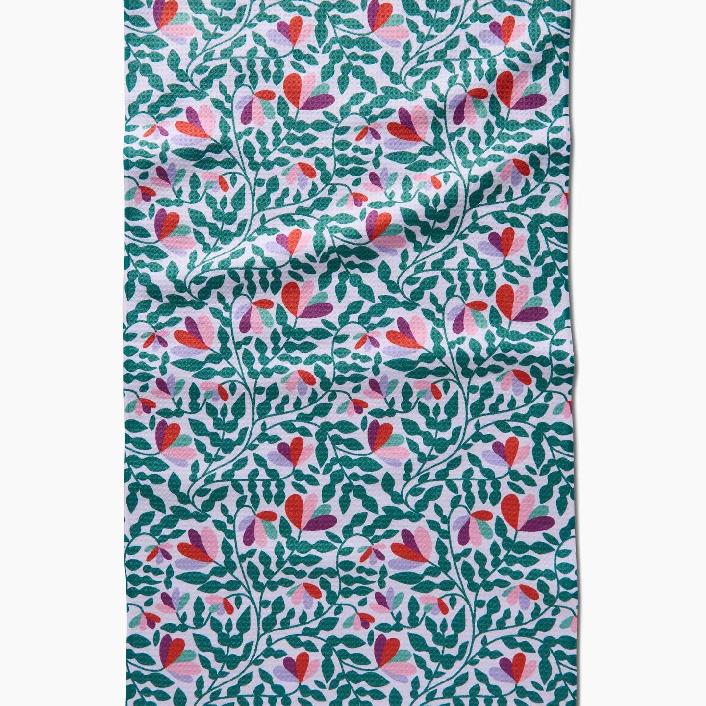 geometry tea towel - spring waves