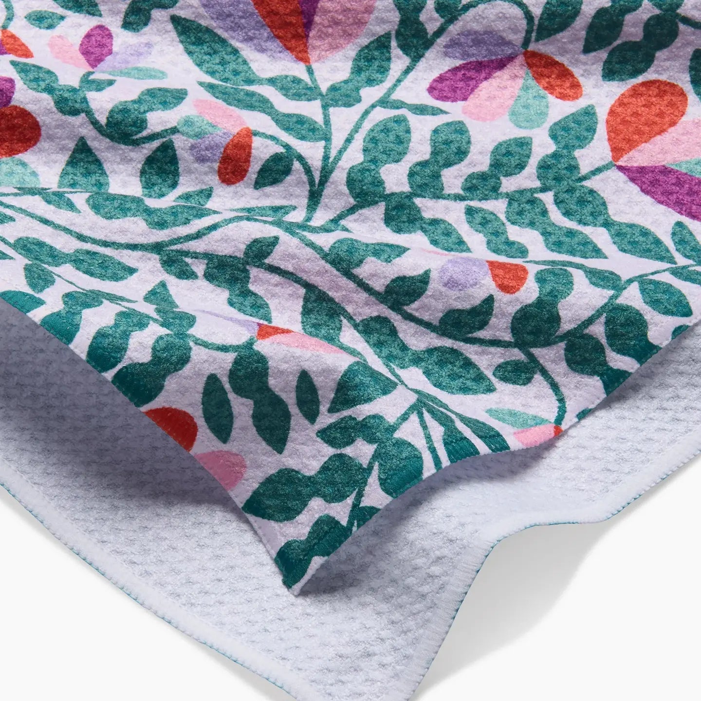 geometry tea towel - spring waves