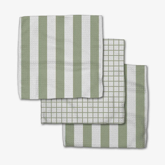 geometry dishcloth set of 3 - woven spring (Copy)