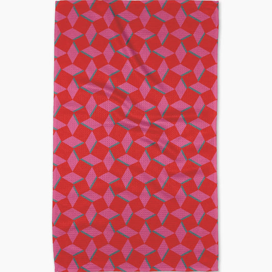 geometry tea towel - circus stand