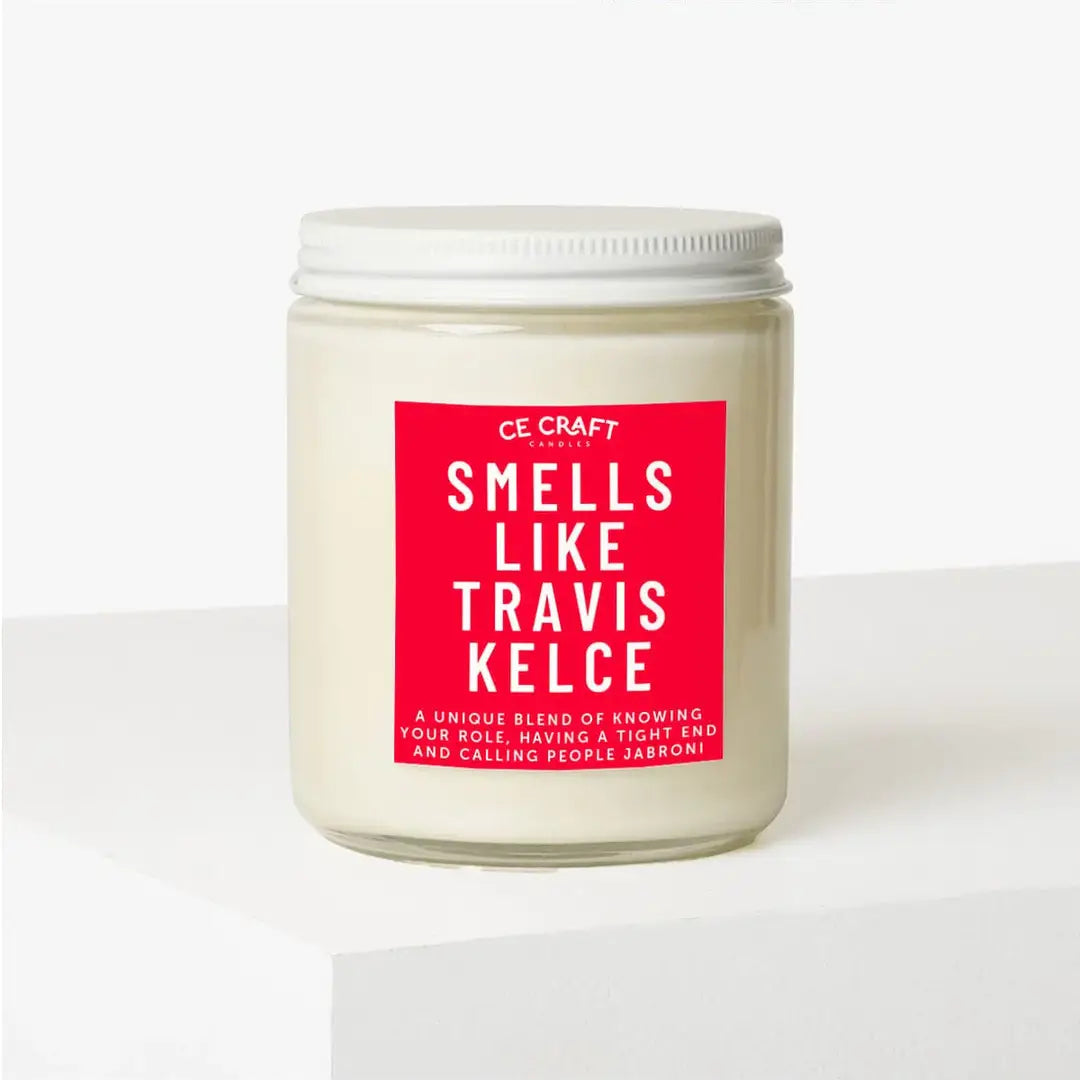 Smells like Travis Kelce candle