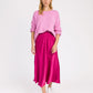 Uber soft Leslie sweater in pink
