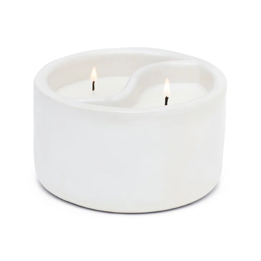 yin yang two wick candle makes a great gift and home decor.