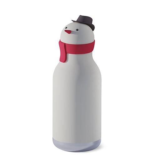 snowman bestie water bottle