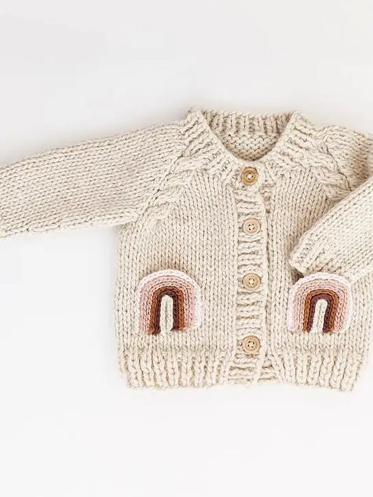 Baby Rainbow Pocket Sweater 18-24 months