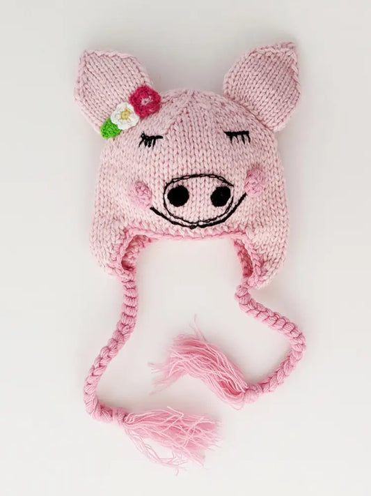 Baby Piglet Beanie Hat