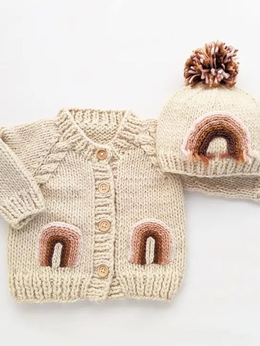 Baby Rainbow Pocket Sweater 18-24 months