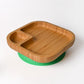 Bamboo square kids plate