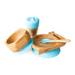 Snail bamboo kids dinner set