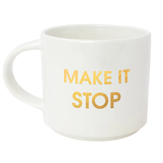 Make It Stop jumbo mug