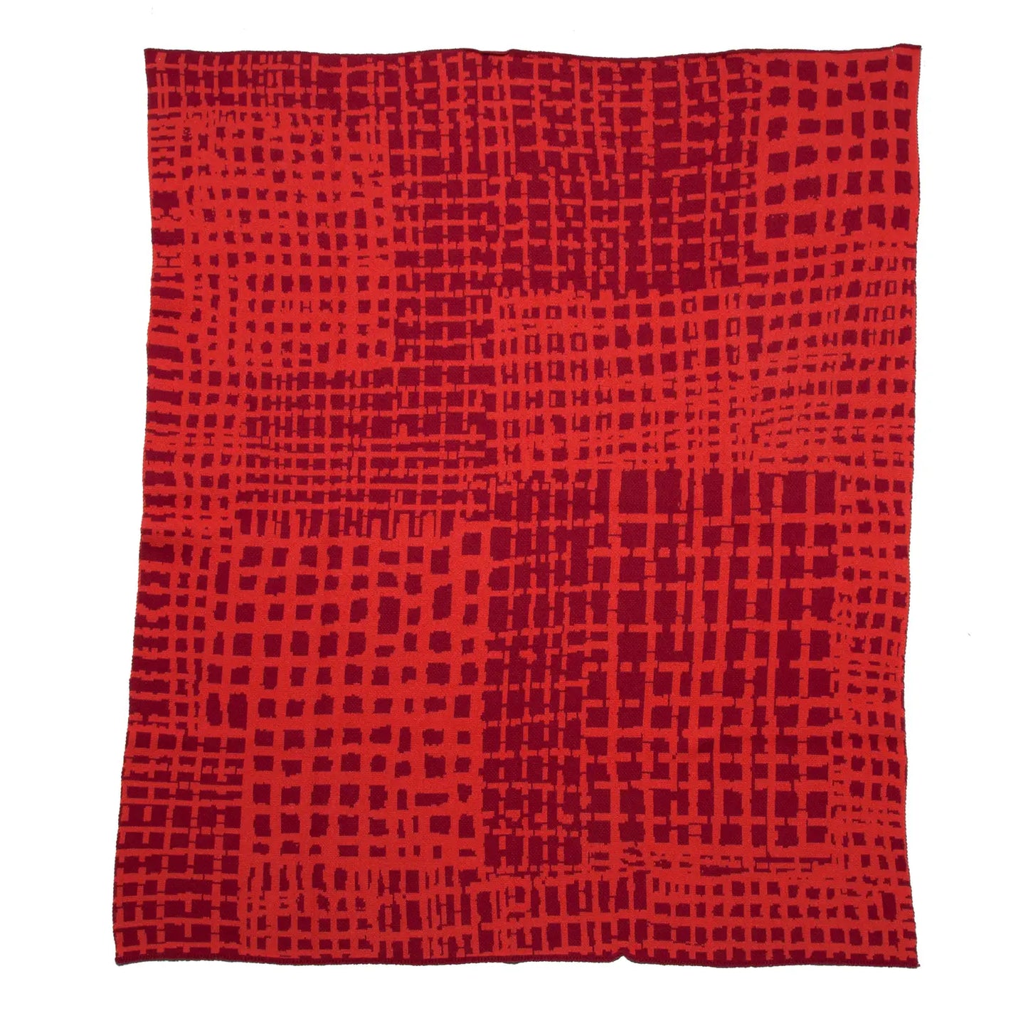 Recycled Polyester Heavyweight Throw - Red