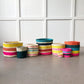 Hand Woven Rainbow Basket XL