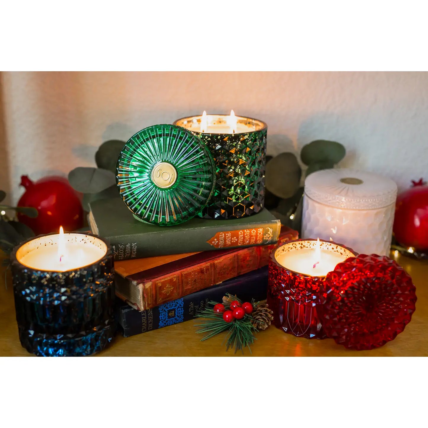 shimmer candles by soi