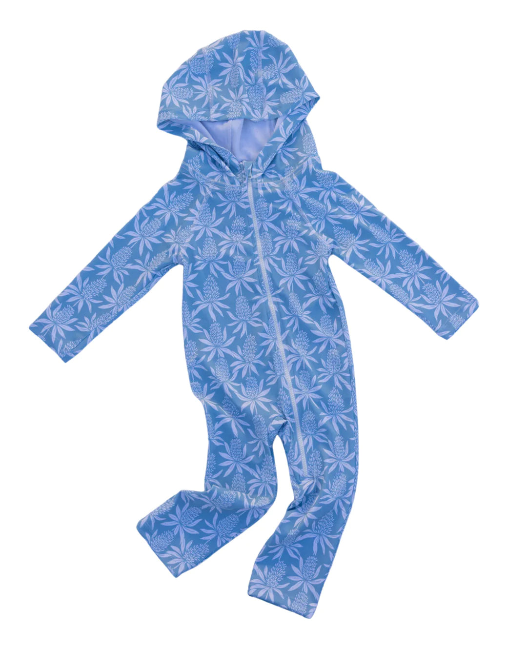 Baby & Toddler SPF 50+ Hooded Sunsuit by Lake Label - color Pine