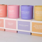 Peace & Quiet Crystal Manifestation Candle - Grapefruit Scented with Amethyst