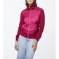 Recycled Polyester Quilted Jacket in Orchid