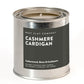Cashmere Cardigan candle