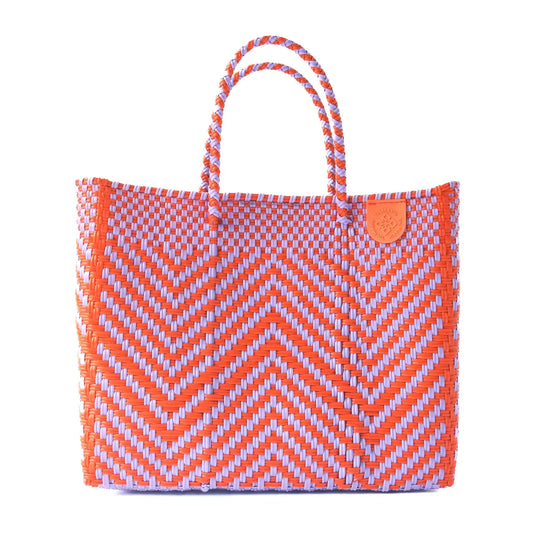 Hand Woven 100% Recycled Plastic bag