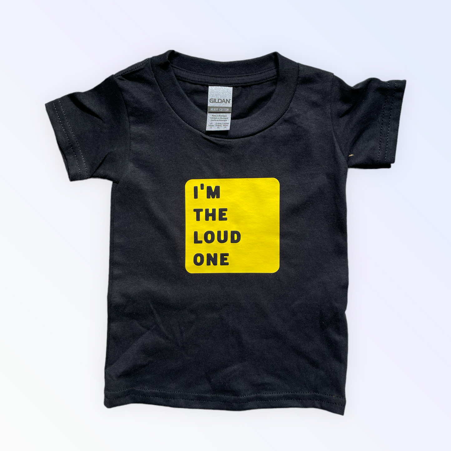 toddler 2T 'i'm the loud one'
