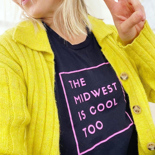 'Midwest is Cool, Too!' tee